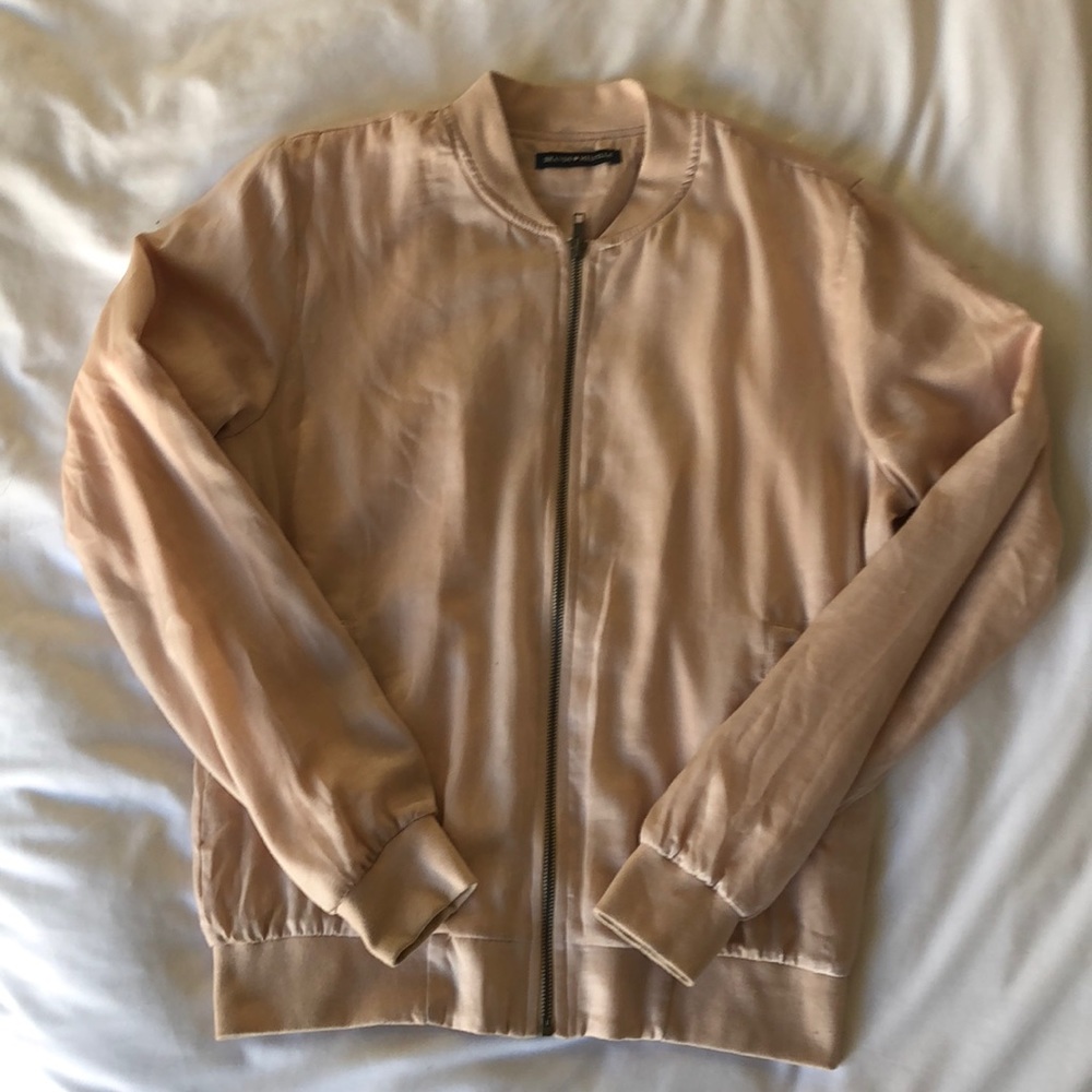 BRANDY MELVILE LETTERMANS JACKET